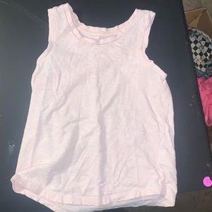 Light pink sleeveless tee